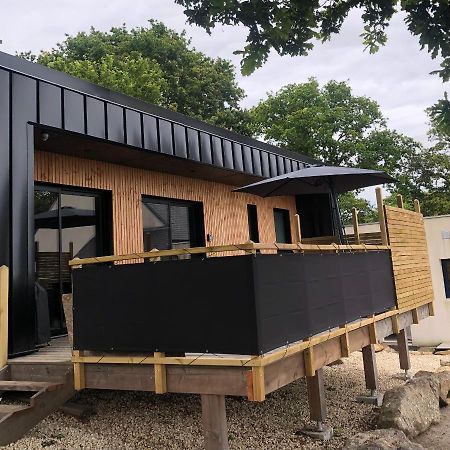 Maison Chaleureuse Et Cosy En Bois De 2021 Pres De Quimper Ergue-Gaberic Exterior foto